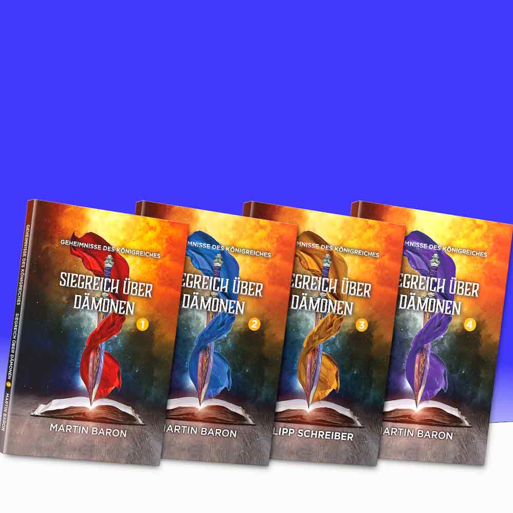 Set: Siegreich über dämonen - Band 1 bis 4