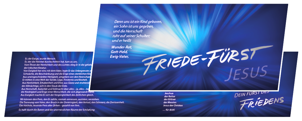 Friede-Fürst (Weihnachtskarte 2025)