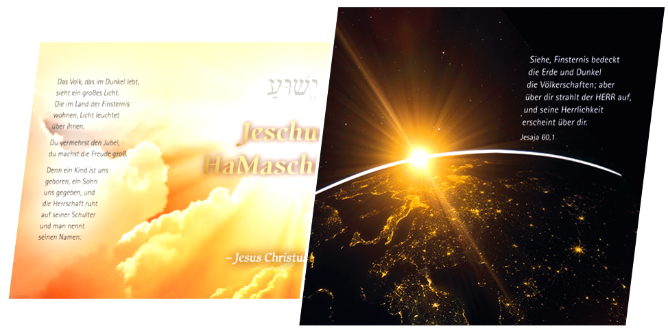 Über dir strahlt der HERR auf